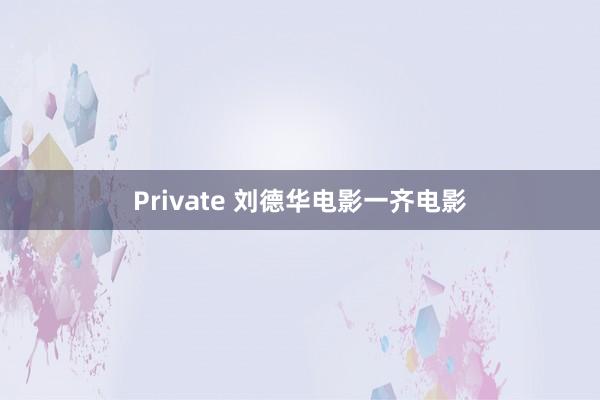 Private 刘德华电影一齐电影